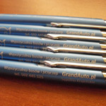 Grand Auto - długopisy niebieskie grawer